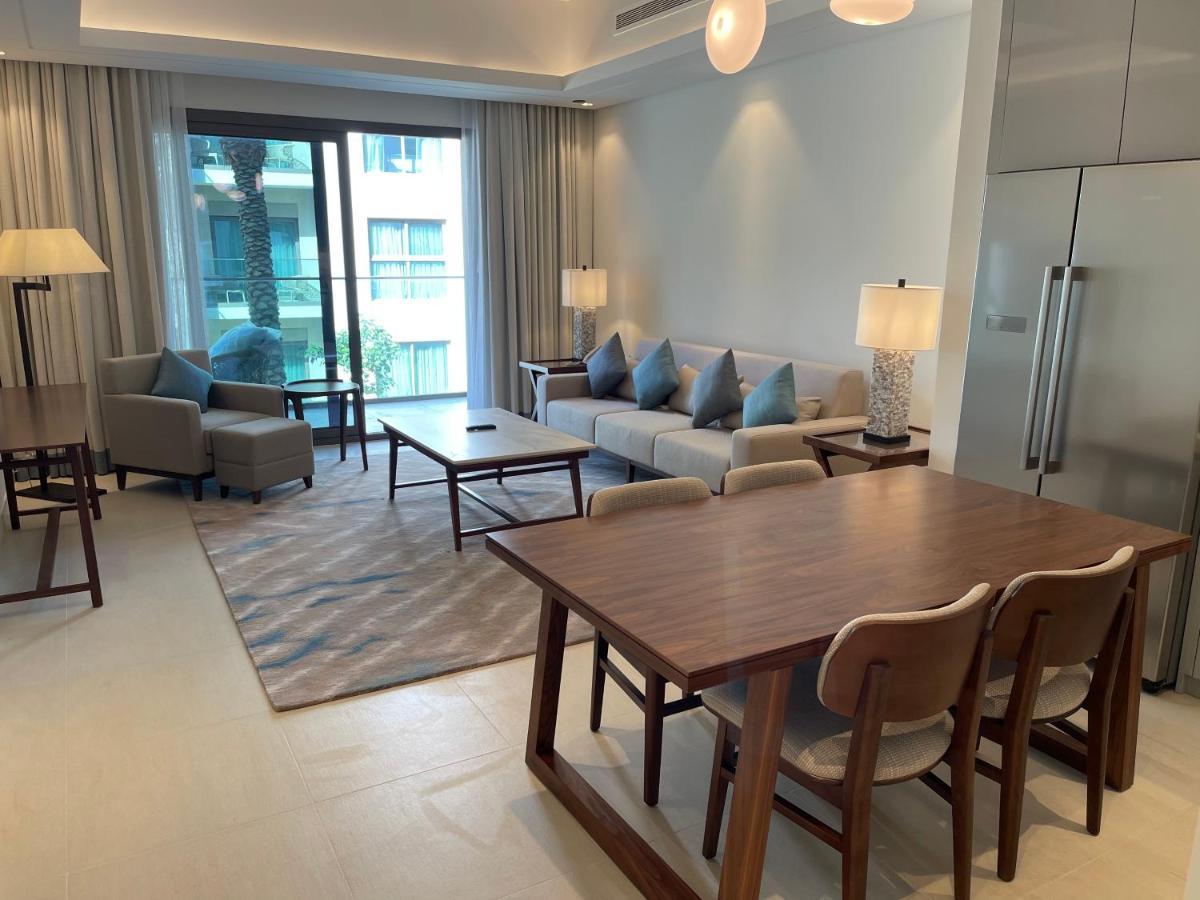 Sharm شقة فاخرة في فندق العنوان ريزدينس Two Bedrooms Apartment At Address Residences מראה חיצוני תמונה